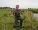 Jim Potts with Wick Salmon. August 2016