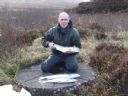 Donald Rosie with Orkney Sea Trout 6th March 10