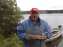 Jack Coughtrie with 2lbs 4oz  Toftingall Trout. September 2015