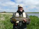 Frances MacPherson with 2 Pounder From Loch Watten