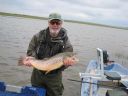 Dave Martin 8 lbs 13 oz  Loch Heilen 17th May 2013