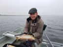 Stephen Whalen with 2lb 3oz Watten Trout