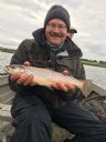 Tom Lager with 2lb Watten Trout