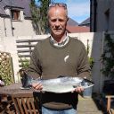 Charlie Tams With Wick River Salmon 22nd July 2016