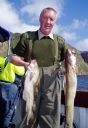 Neil Groat on board the Hebridean Warrior
