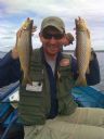 Robert Wickens on Loch Watten Aug 2009