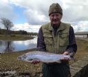 George Doull with 2nd Salmon from Wick River 28th April 2015