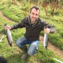 Duncan Mackay with Wick River Grilse 27th Aug 2016